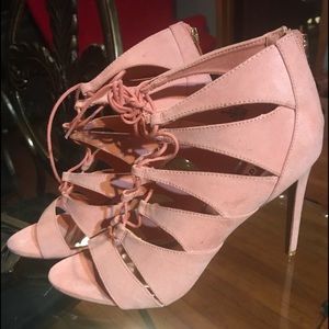 New peach color sandals